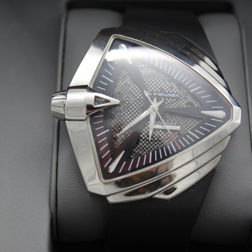 Hamilton Men's Silver Ventura XXL